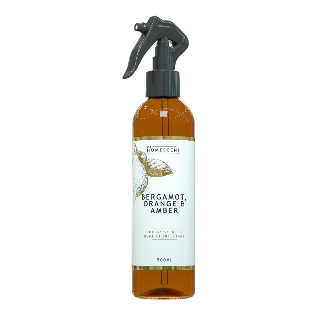 Bergamot, Orange & Amber Luxury Scented Disinfectant